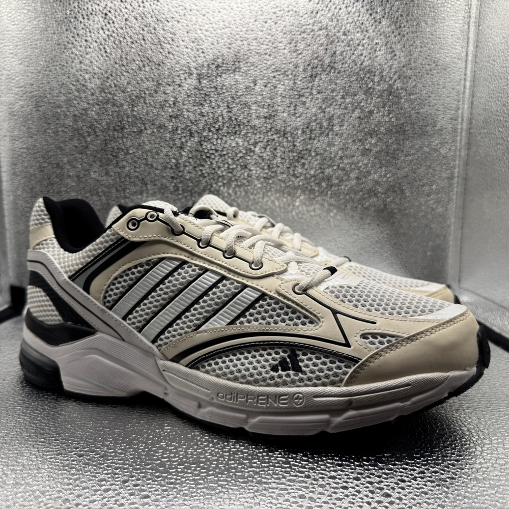 Size 13 Adidas Response CL Sneakers Mens White Black Excellent KI6816 Running